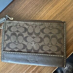 Vintage Coach Keychain Wallet